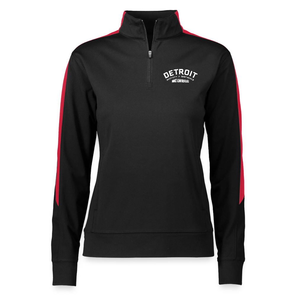 Augusta Sportswear Ladies Medalist 2.0 Pullover - black/red