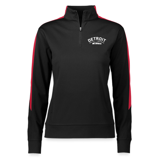Augusta Sportswear Ladies Medalist 2.0 Pullover - black/red
