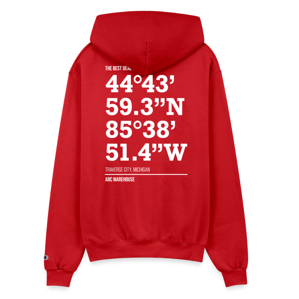 Champion Unisex Powerblend Hoodie - Scarlet