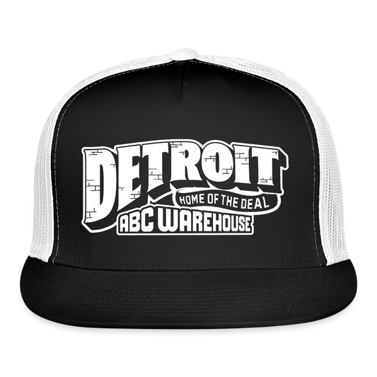 Detroit Trucker Hat - black/white