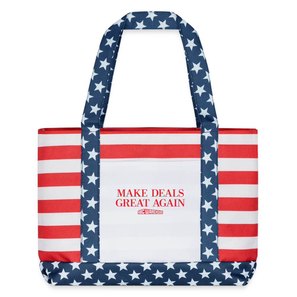 Americana Tote Bag - red/white/blue 