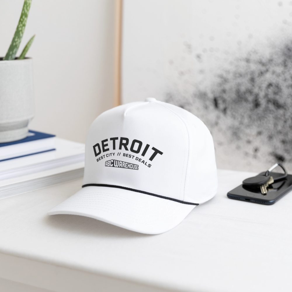 Rope Cap - white/black