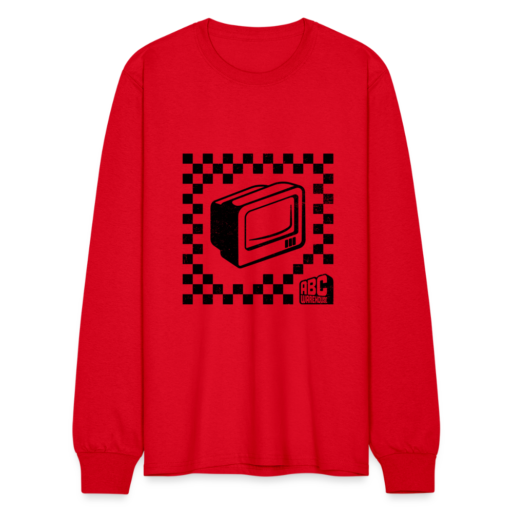 Men's Long Sleeve T-Shirt - red