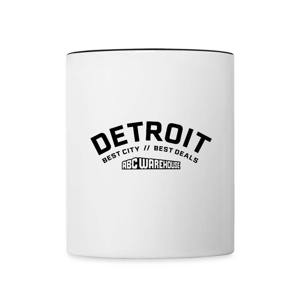 Contrast Coffee Mug - white/black