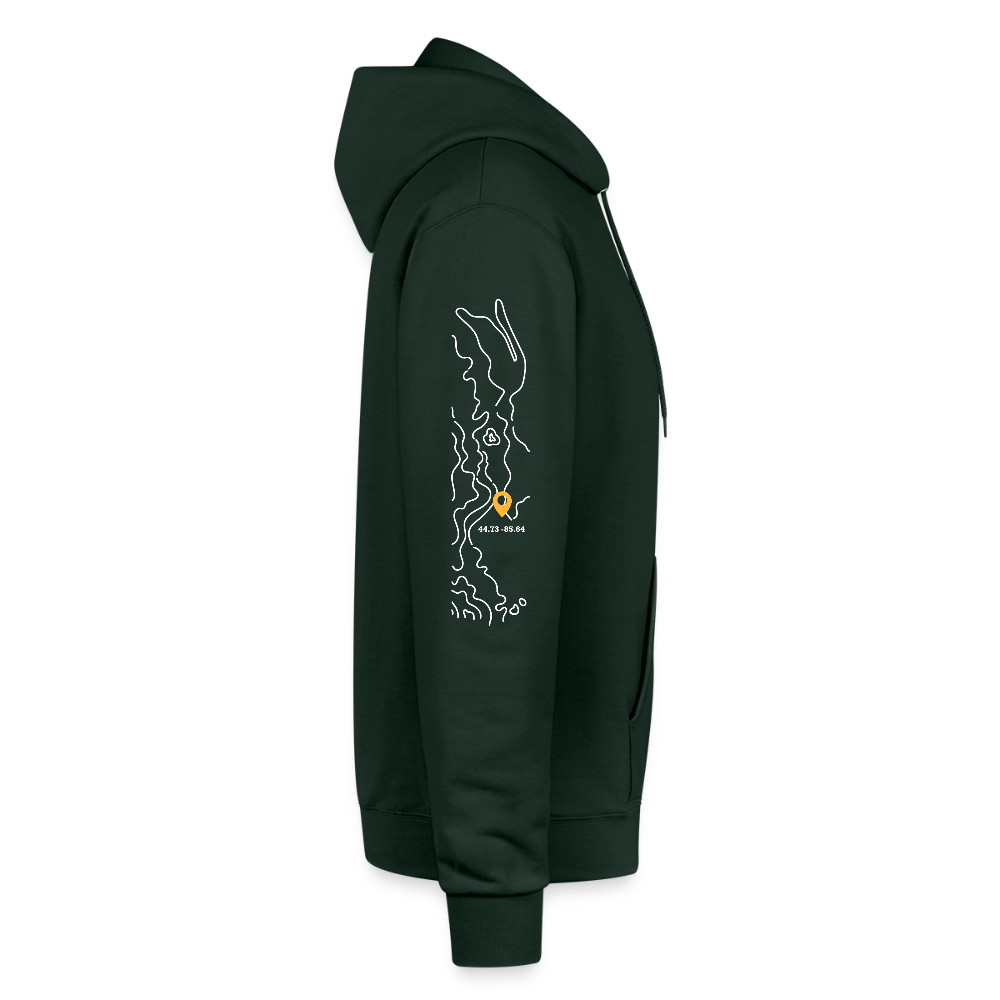 Champion Unisex Powerblend Hoodie - Dark Green
