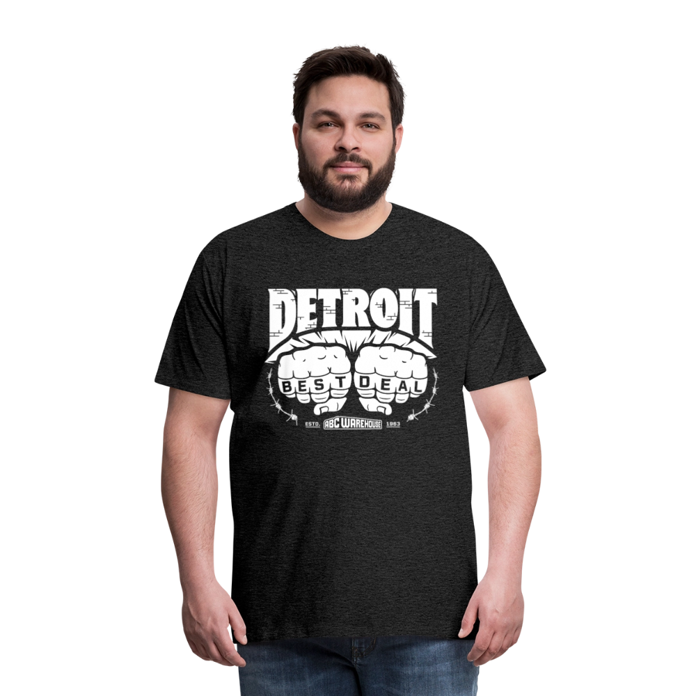 Men's Premium T-Shirt - Detroit Best Deal - charcoal grey