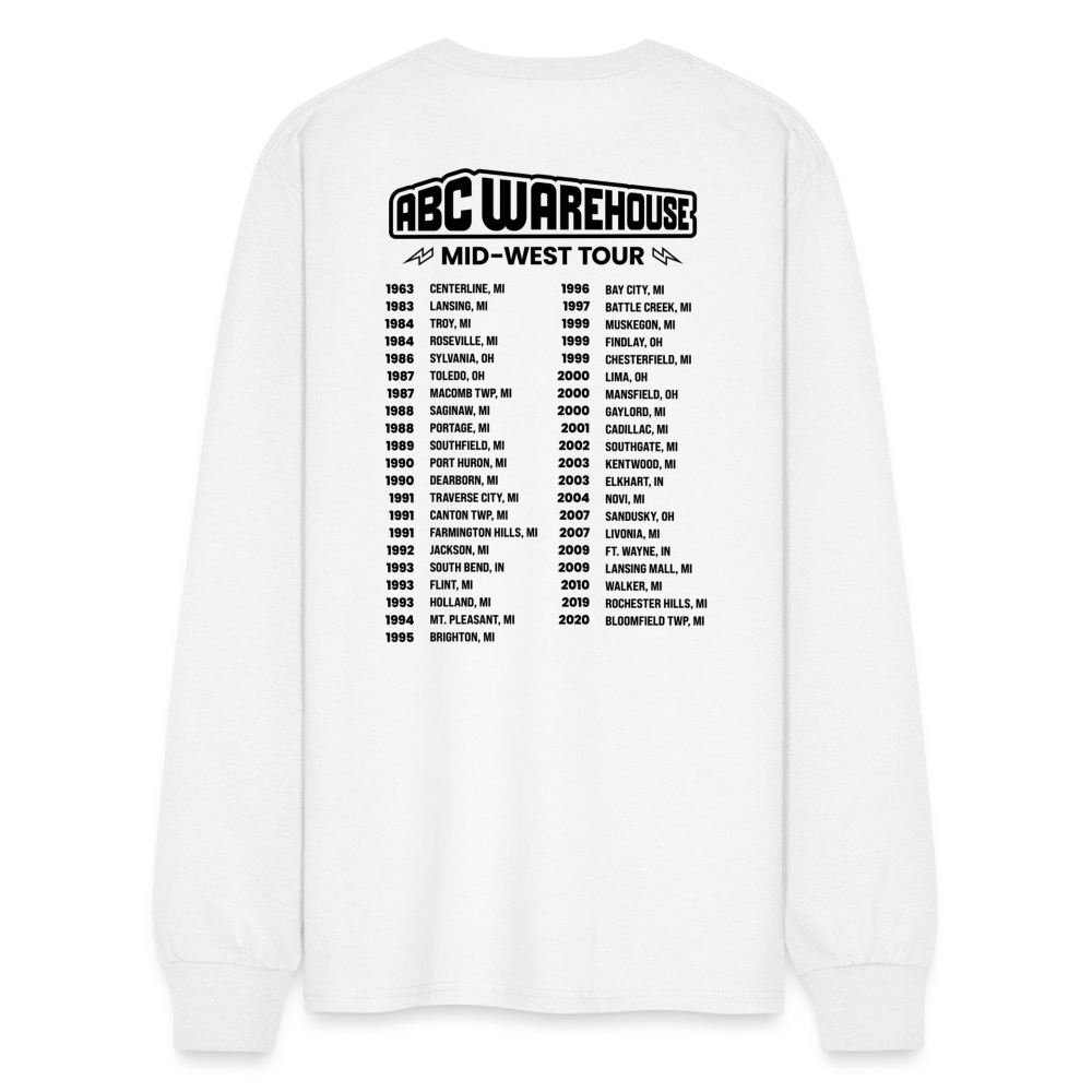 Men's Long Sleeve T-Shirt - white