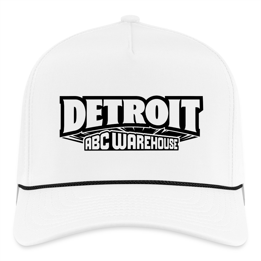 ABC X Detroit Rope Cap - white/black