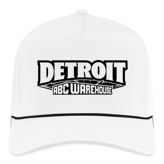ABC X Detroit Rope Cap - white/black