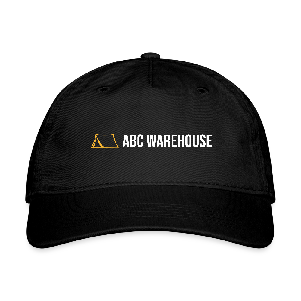 Organic Baseball Cap - black