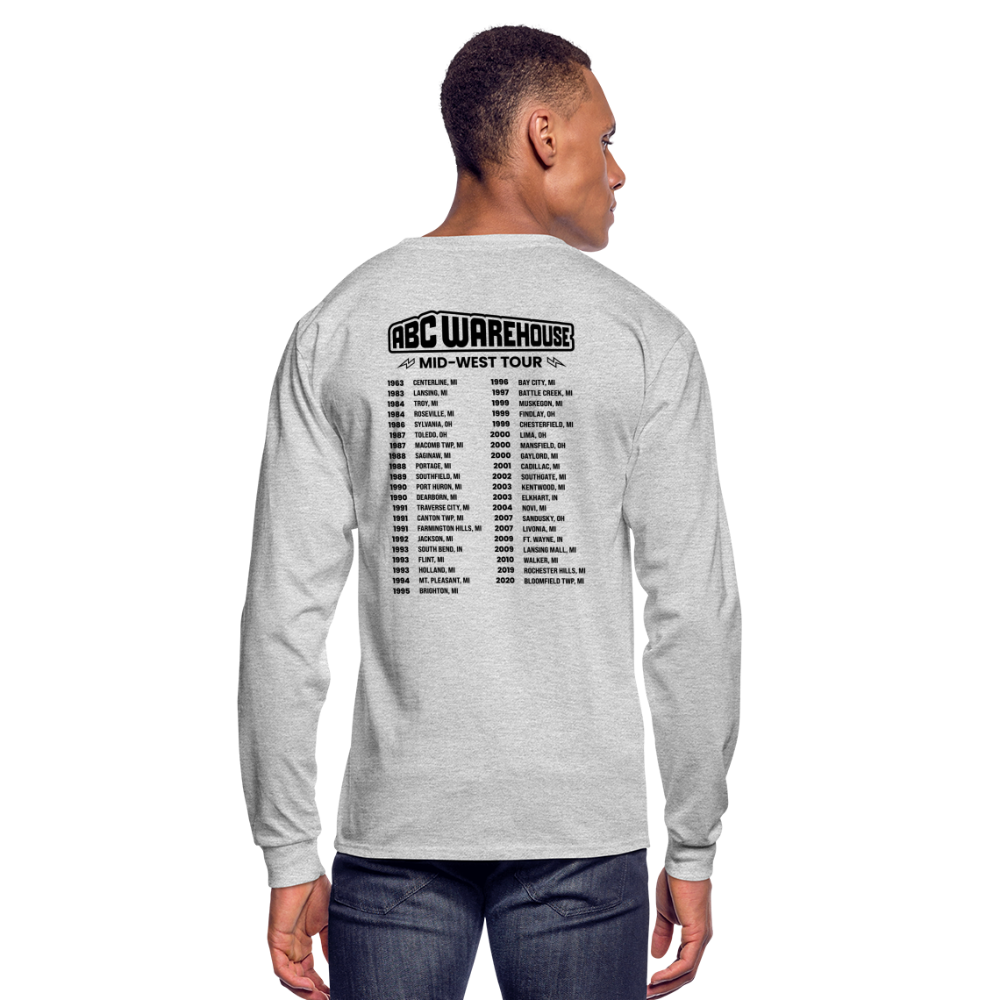 Men's Long Sleeve T-Shirt - heather gray