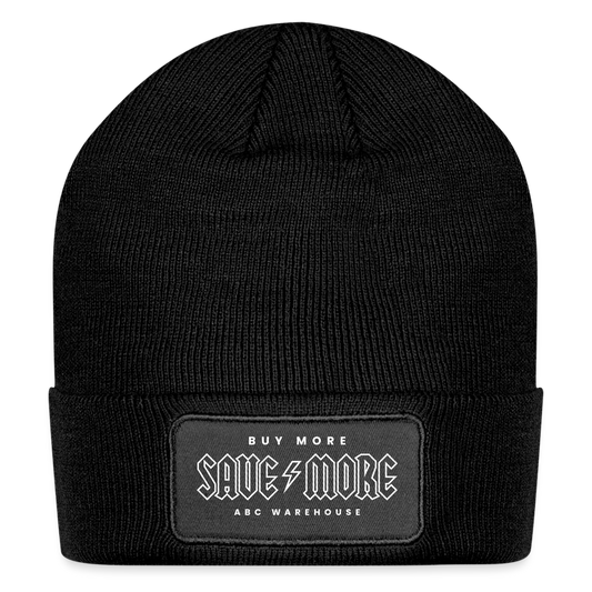 Patch Beanie - black