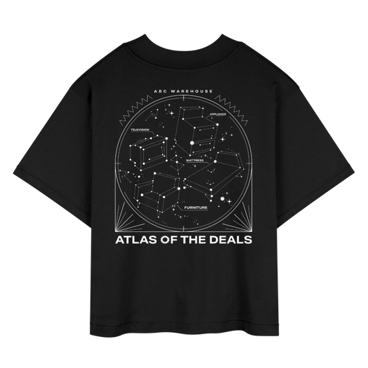 Women's Boxy Tee - black