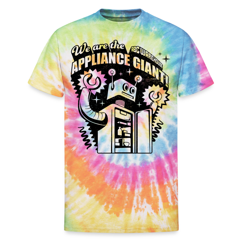 Unisex Tie Dye T-Shirt - rainbow