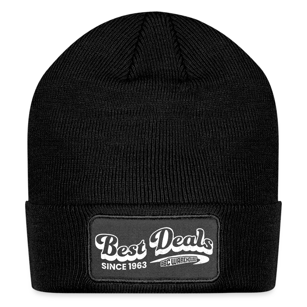 Patch Beanie - black