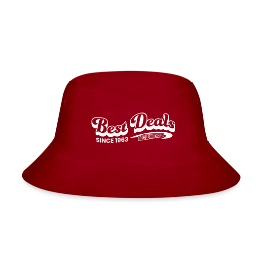 Bucket Hat - red