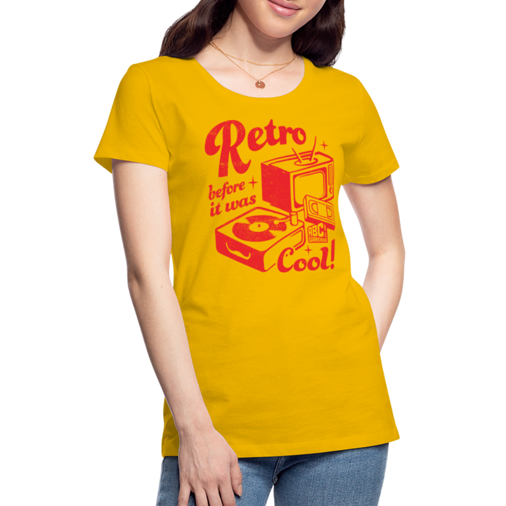 Women’s Cut Premium T-Shirt - sun yellow