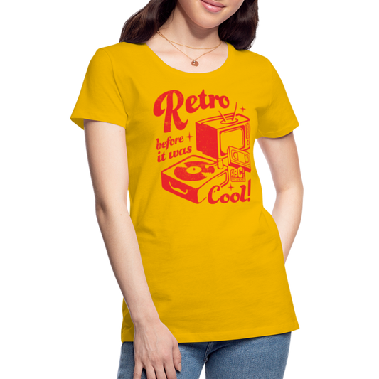 Women’s Cut Premium T-Shirt - sun yellow