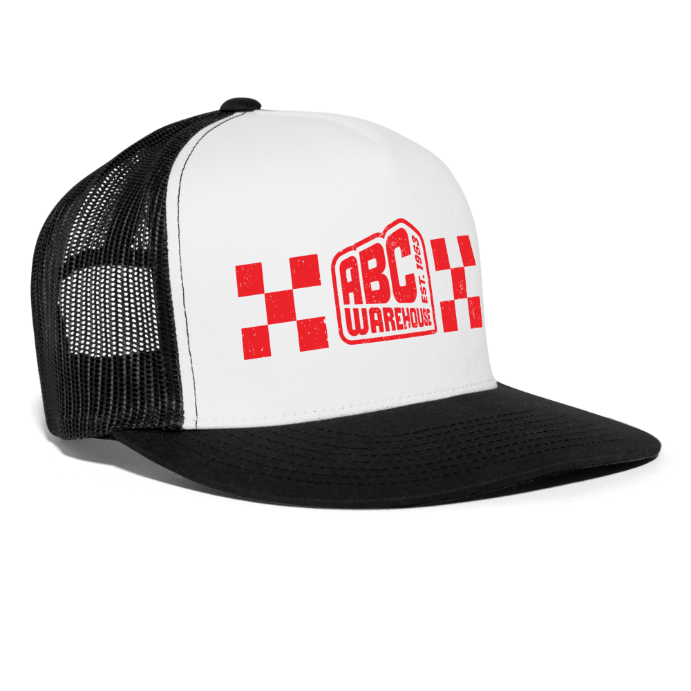 ABC Warehouse Trucker Cap - white/black