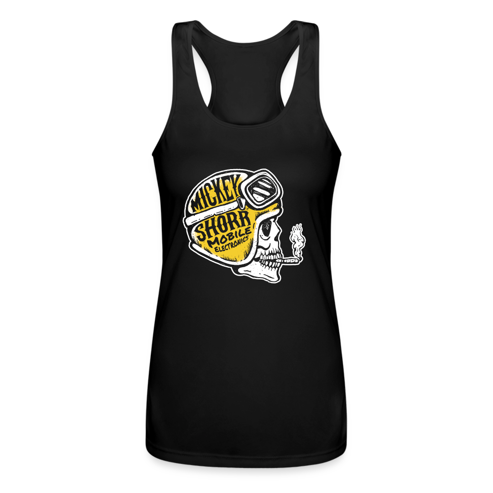 Women’s Performance Racerback Tank Top - black