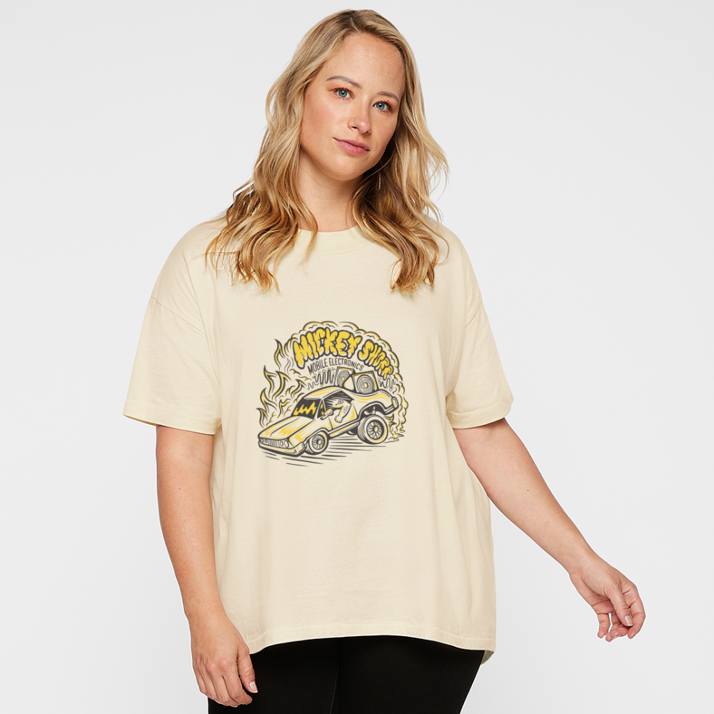 Women's Hi-Lo Tee - Natural