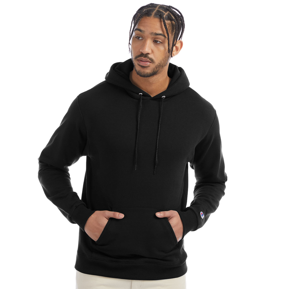 Champion Unisex Powerblend Hoodie - black